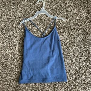 Brand New Hollister Blue Backless Tank